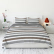 Swiss Collection 3-piece Reversible Duvet Cover Set