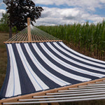 Vivere Sunbrella Quilted Double Hammock with Spreader Bar