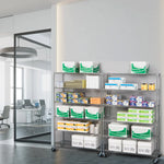 Seville Classics 6 Tier NSF Steel Wire Shelving Rack