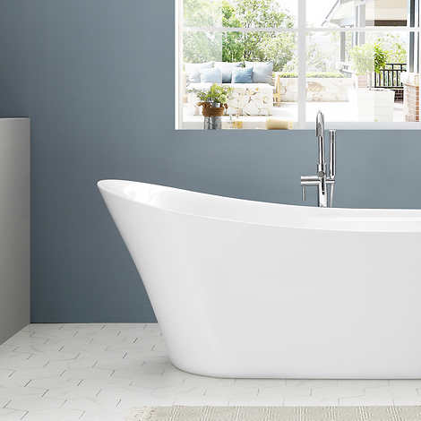 OVE Decors Ava Seamless Freestanding Bathtub