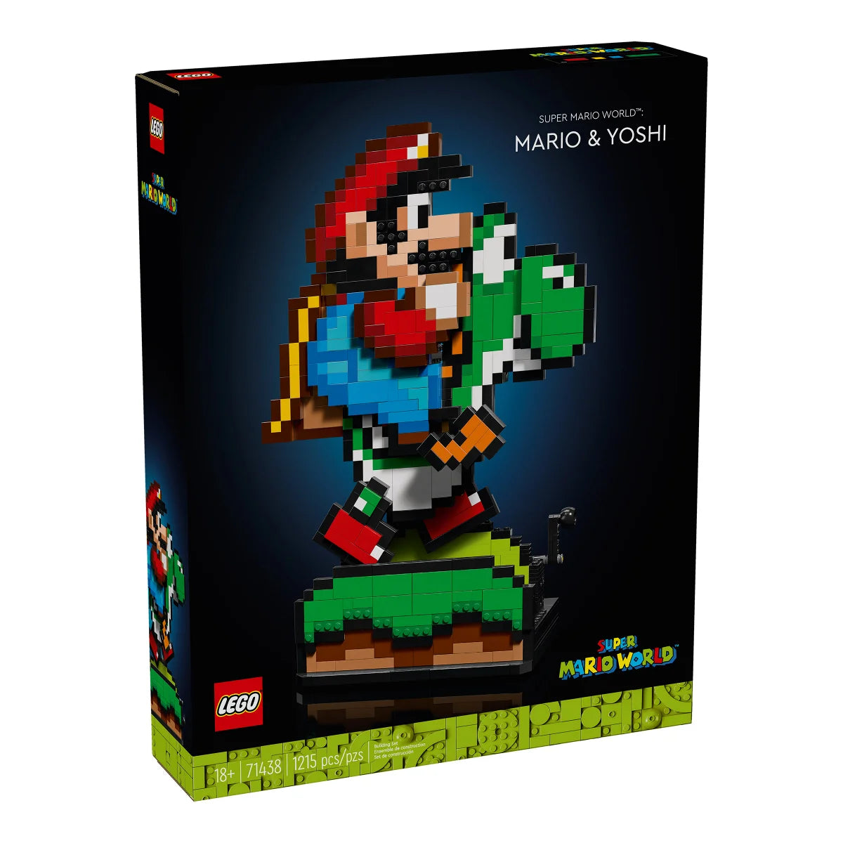 LEGO Super Mario World: Mario & Yoshi Nintendo Figure