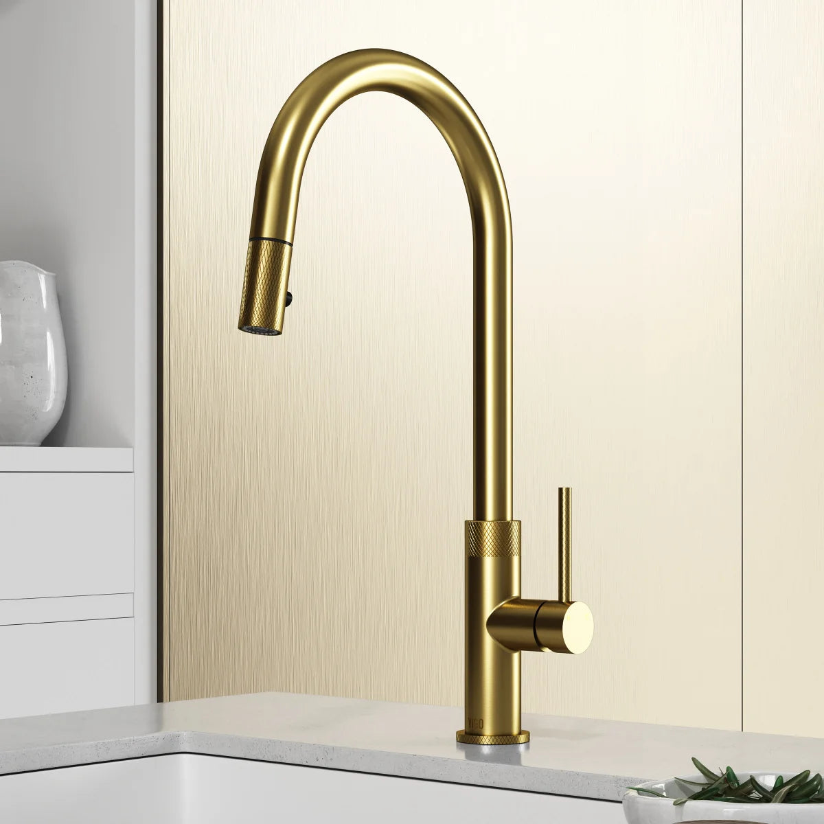 VIGO Bristol Single-Handle Kitchen Faucet