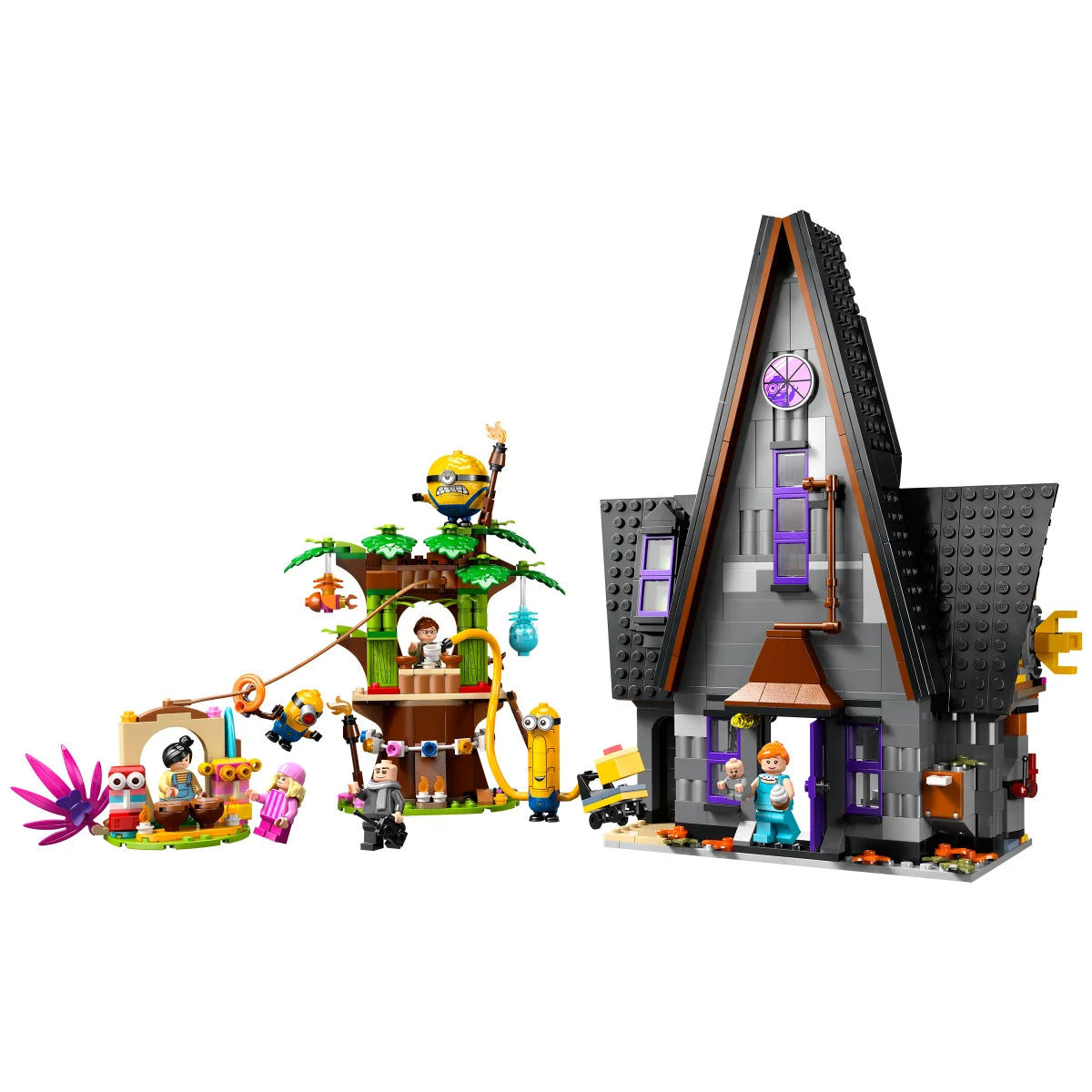 LEGO Despicable Me 4 Minions and Gru's Family Mansion, Minions Toy House
