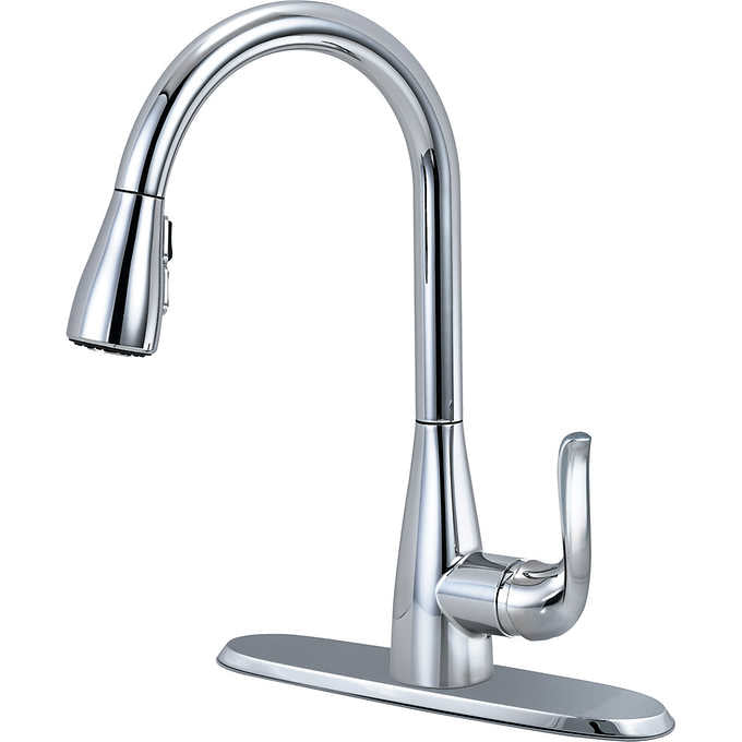 Delta Grenville Single Handle Pull Down Kitchen Faucet
