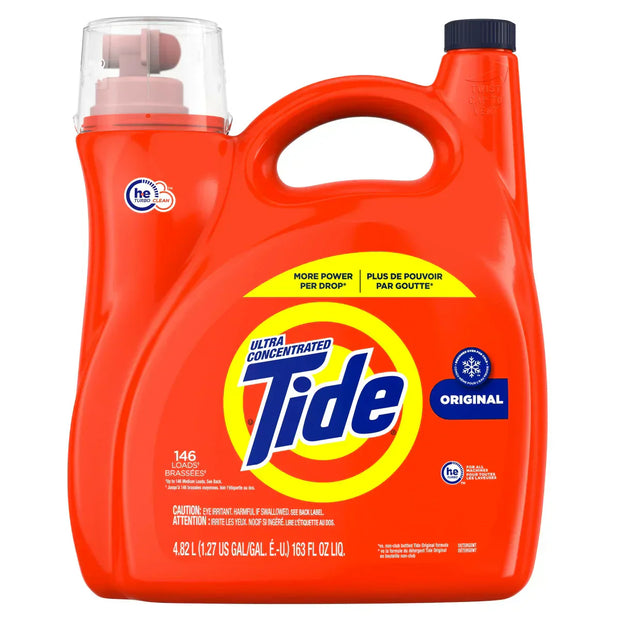 Tide Original Ultra Concentrated Liquid Laundry Detergent 146 loads