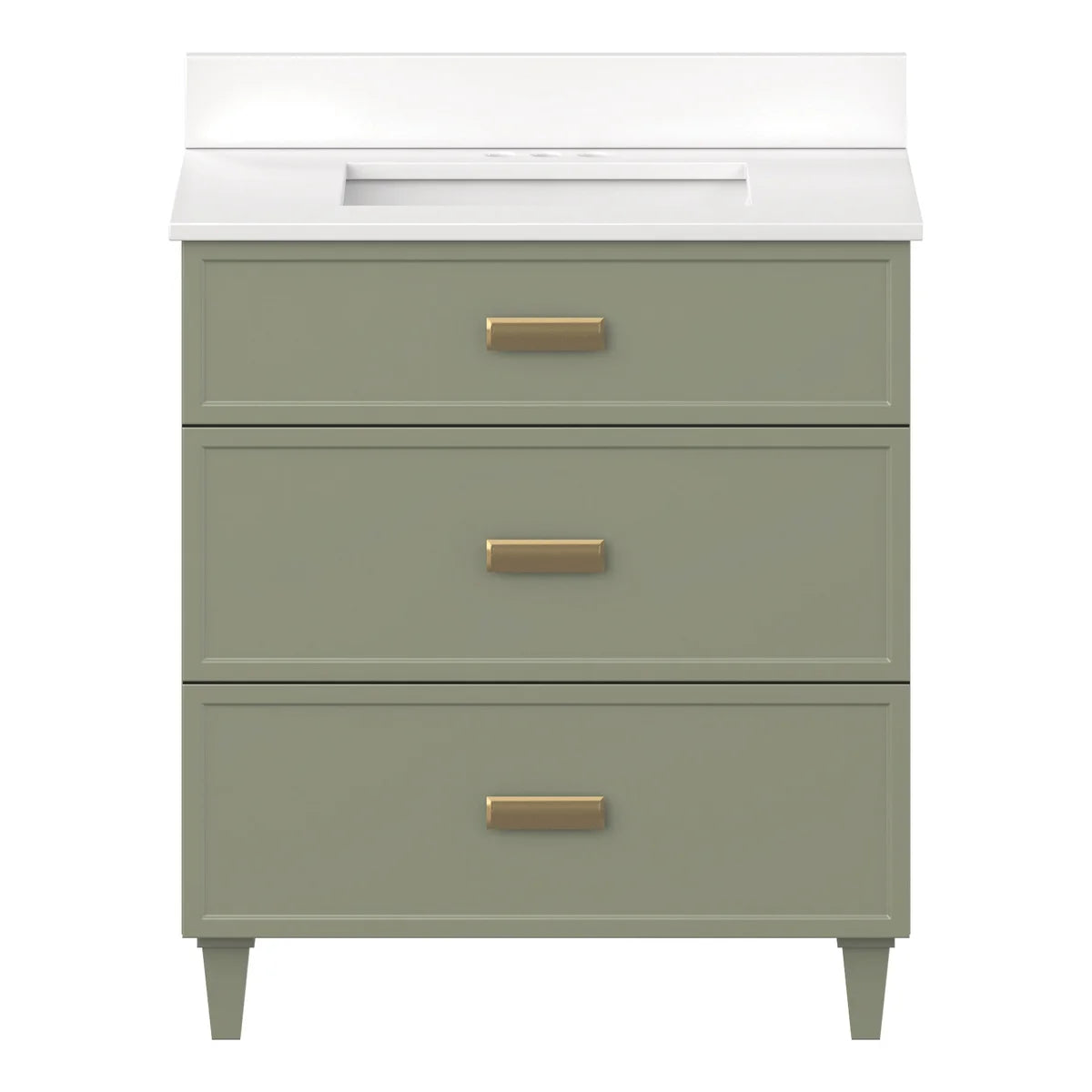 MagickWoods Evanston Evergreen Fog Bathroom Vanity