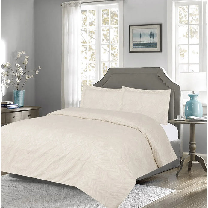 Swiss Collection 3-piece Duvet Cover Set