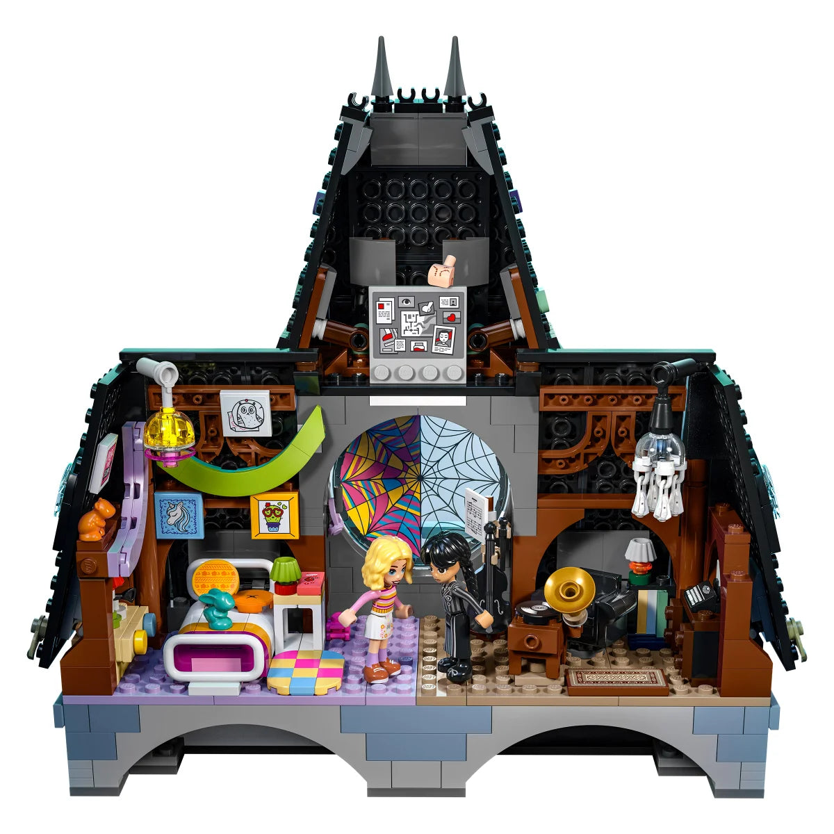 LEGO Wednesday: Wednesday & Enid’s Dorm Room Building Set with Dolls