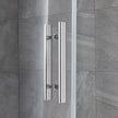 OVE Decors Aria Round Corner Shower Enclosure with Base