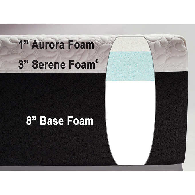 Comfort Tech Elite Aurora Medium 30.5 Cm (12 In.) King Foam Mattress