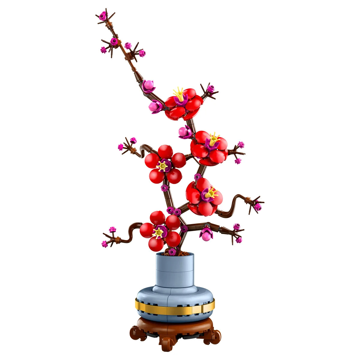 LEGO Icons Plum Blossom Flower Décor Display Set for Office Décor