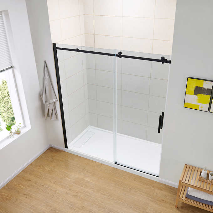 OVE Decors Kelsey 72 in. Sliding Glass Shower Door with Hardware