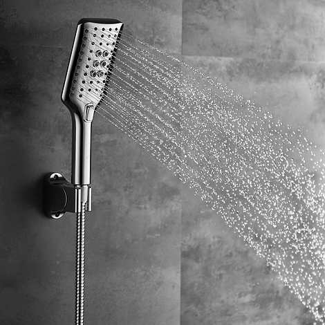 Pulse Resort Shower Combo System with Showerhead and Handshower