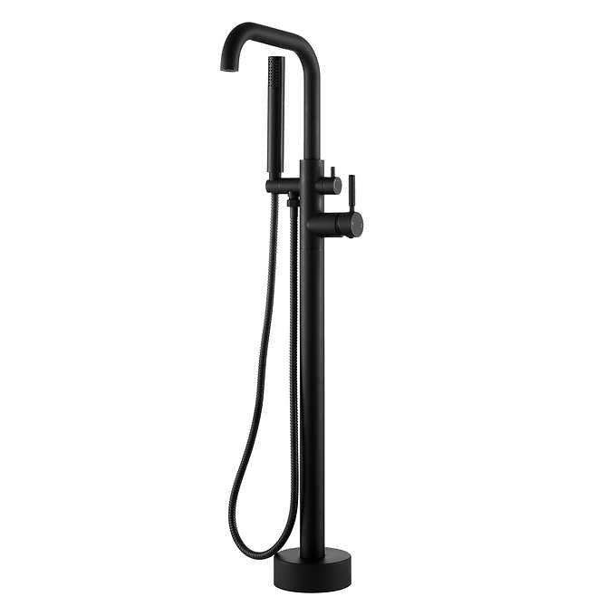 OVE Mikhail Freestanding Bathtub Faucet with Hand Shower