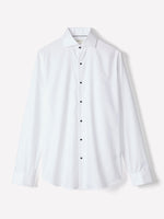 Supima Cotton Slim Fit Tuxedo Shirt with French Cuffs