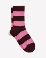 Crew Socks with Stripes