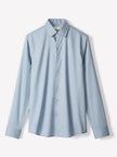 Slim-Fit Solid Twill Dress Shirt