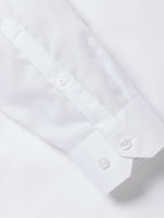 Tailored Fit Solid Twill Dress Shirt