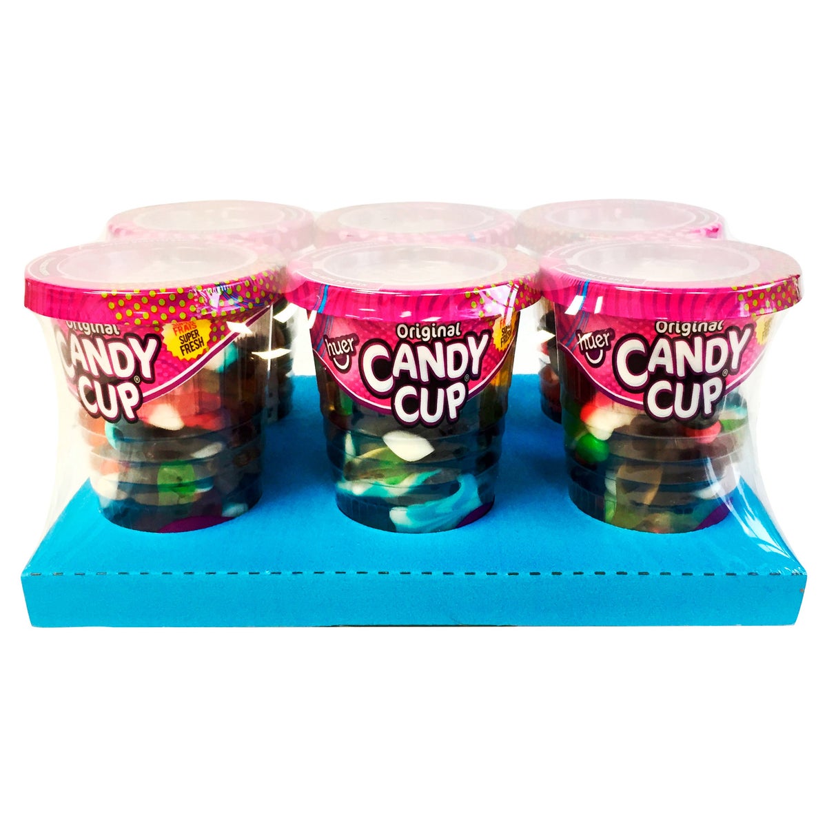 Huer Candy Cup Gummies, 6 × 165 g (5.8 oz.)