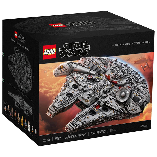 LEGO Star Wars Millennium Falcon Ultimate Collector Series 75192 with Bonus LEGO Star Wars The Dark Falcon