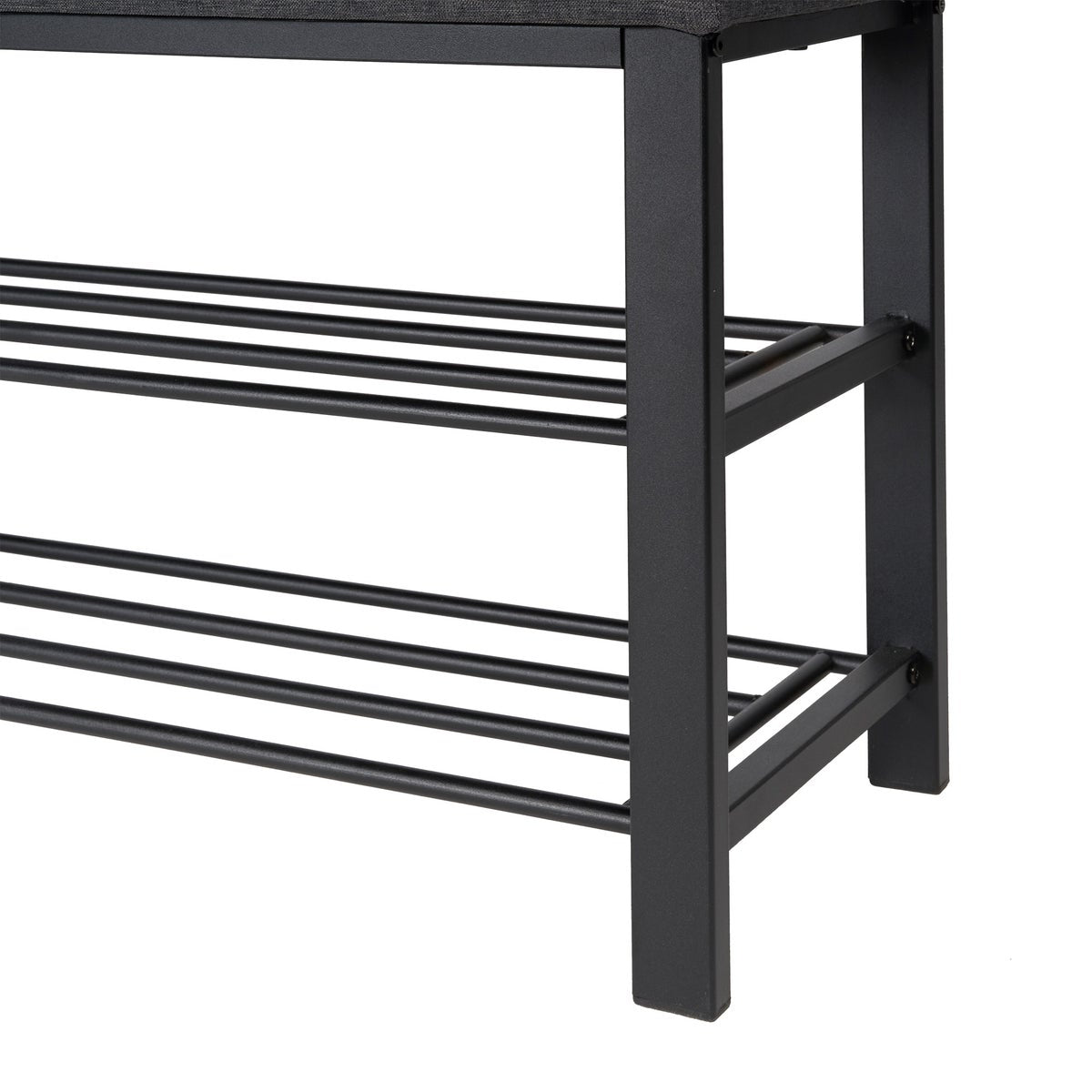 Neatfreak Fabric Upholstered Shoe Storage Bench