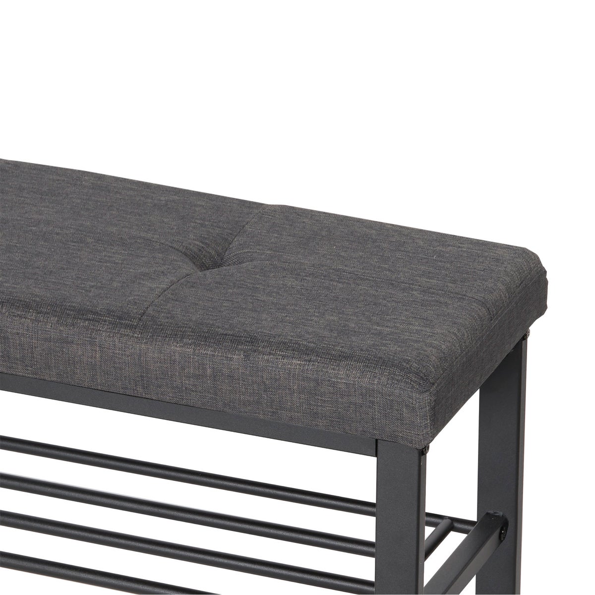 Neatfreak Fabric Upholstered Shoe Storage Bench