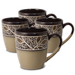 Alexandria Mug, Set of 4