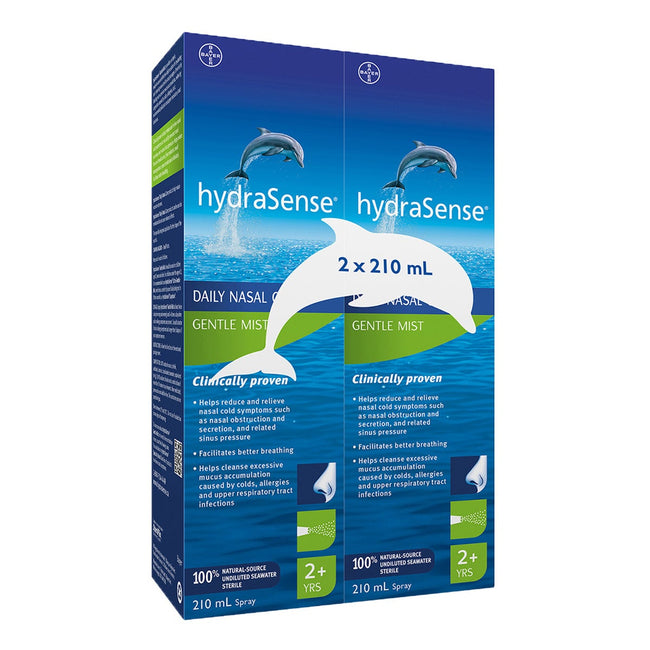 HydraSense Gentle Mist, 210 ml, 2-pack