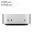 Apple Mac Mini, M4 Chip, 24 GB RAM, 512 GB SSD
