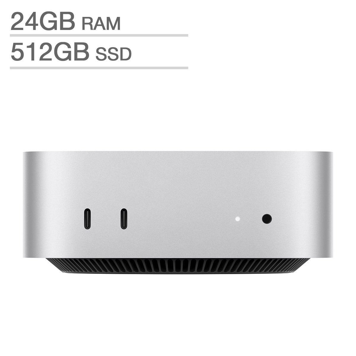 Apple Mac Mini, M4 Chip, 24 GB RAM, 512 GB SSD