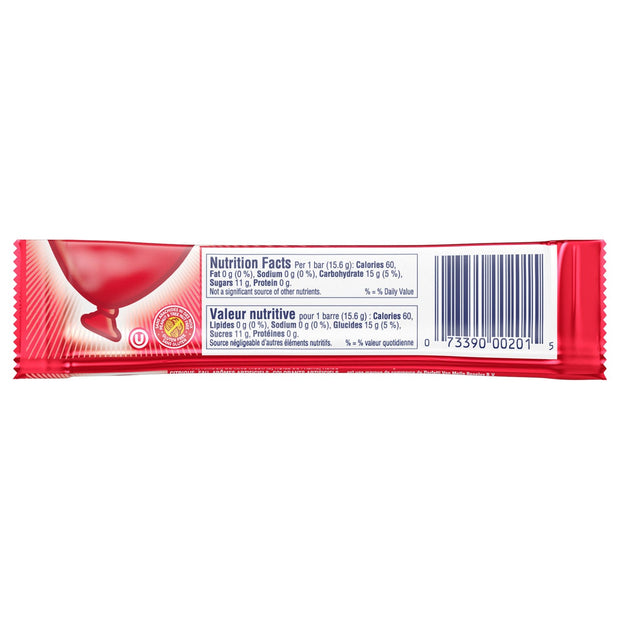 Airheads Individually Wrapped Full Size Bars, Cherry, 36 × 15.6 g