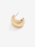Dome Hoop Earrings