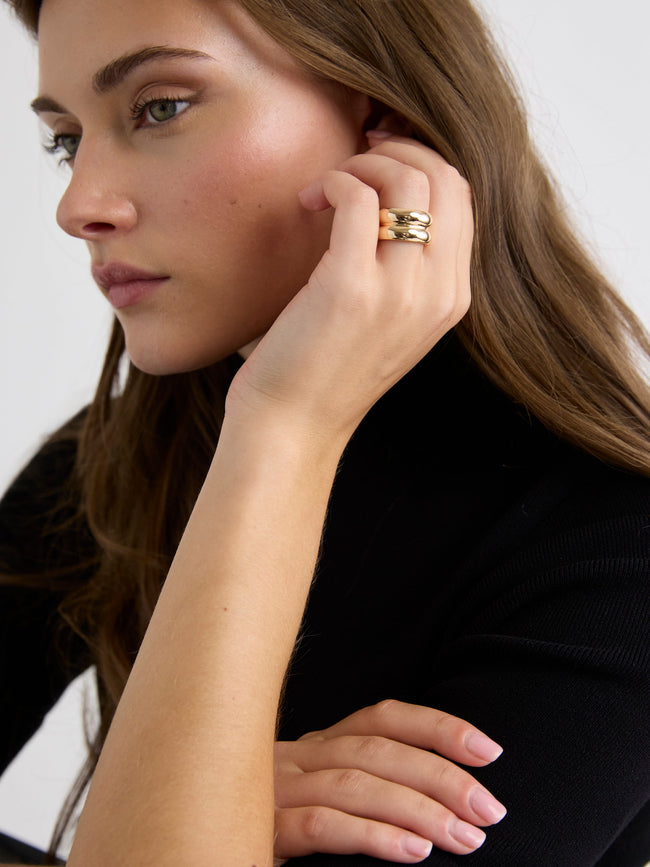 Double Dome Ring