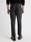 Tweed-Effect Tapered-Leg Pant