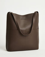 Faux Leather Tote Bag