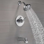 Delta Becker Monitor 14 Series Single Handle Tub and Shower Faucet