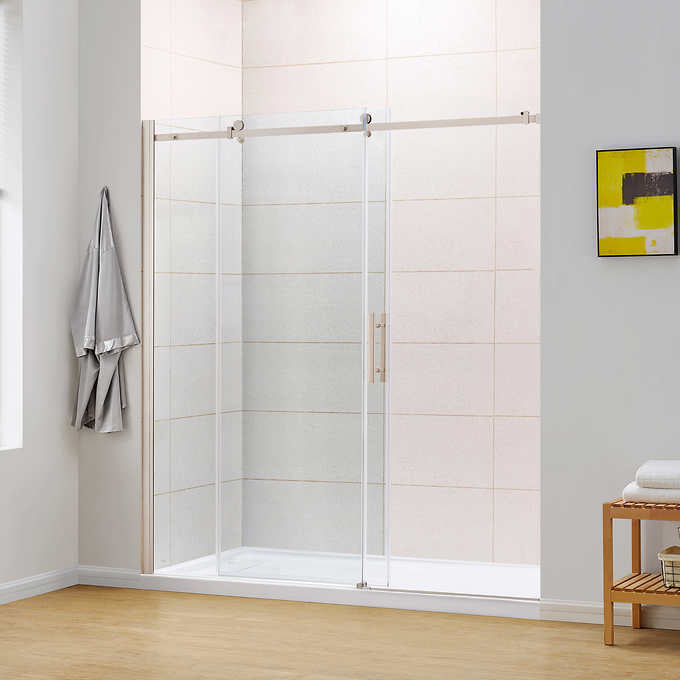OVE Decors Kelsey 72 in. Sliding Glass Shower Door with Hardware