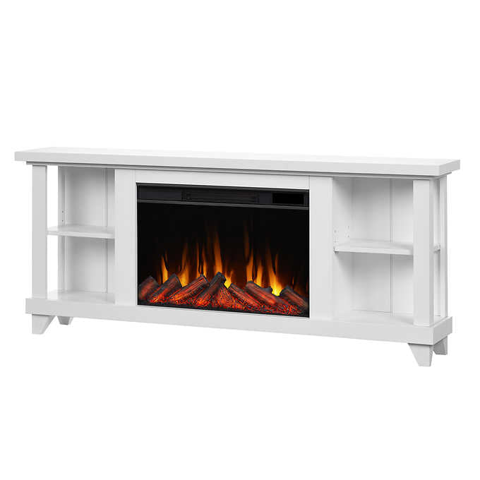 Real Flame Penrose 147.3 cm (58 in.) Slim Media Console Fireplace