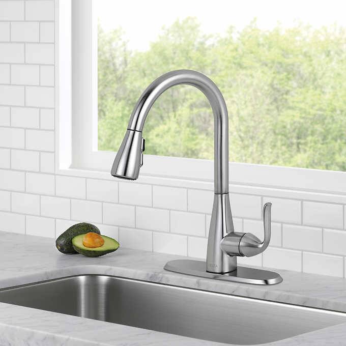Delta Grenville Single Handle Pull Down Kitchen Faucet