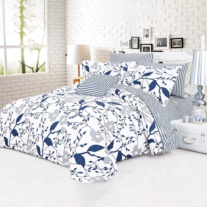 North Home Cynthia 4-piece Duvet Cover Set