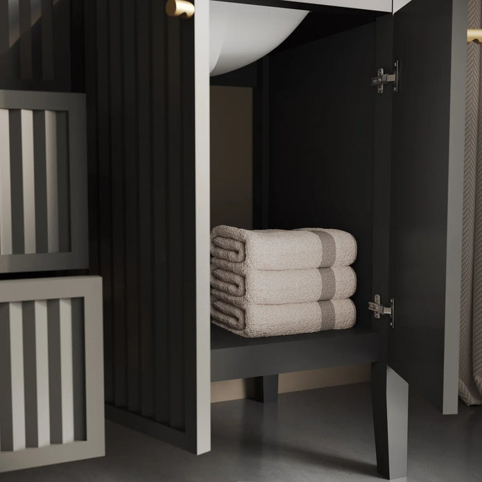 Forestmade Davos Bathroom Vanity in Grey