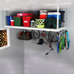 SafeRacks 4 ft. × 8 ft. Overhead Garage Storage Rack and Accessory Kit