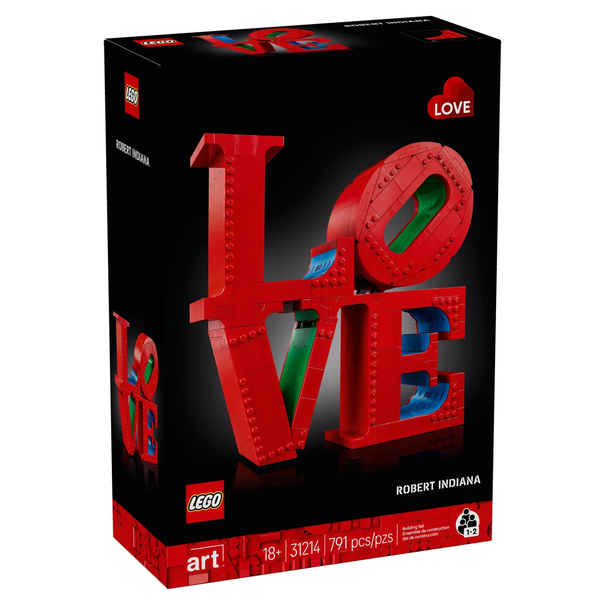 LEGO Art LOVE Collectible Building Set, Home Décor