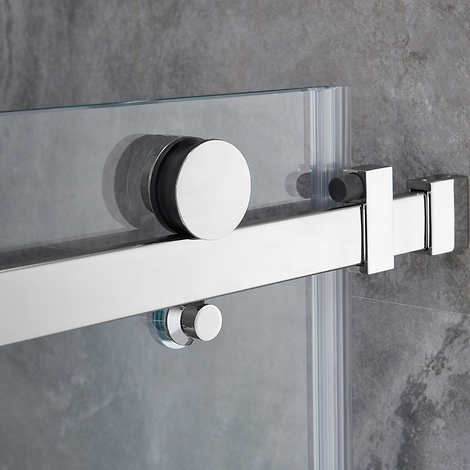 OVE Decors Kelsey 48 in. Sliding Glass Shower Door with Hardware