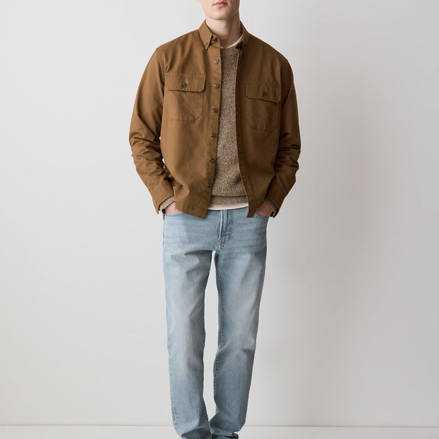 Slim-Fit Light-Wash Jeans