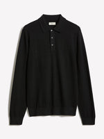 Long-Sleeve Polo Sweater