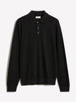 Long-Sleeve Polo Sweater
