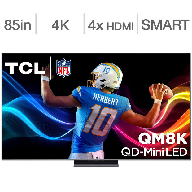 TCL 85" Class - QM8K Series - 4K UHD QD-Mini LED TV