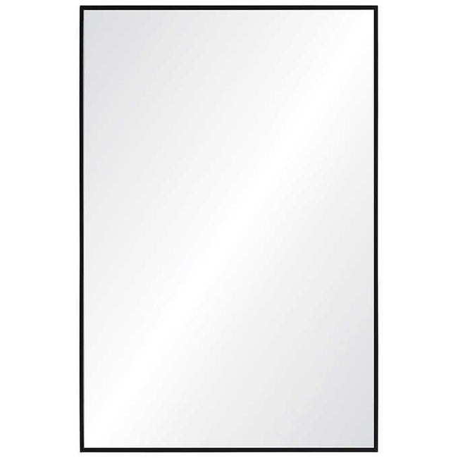 Parker Classic Rectangular Mirror with Black Iron Frame