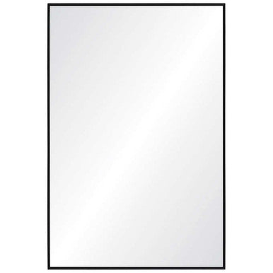 Parker Classic Rectangular Mirror with Black Iron Frame